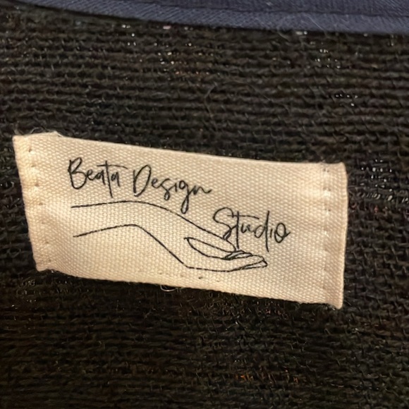 Beata Design Studio linen Viola Coat - Picture 7 of 9